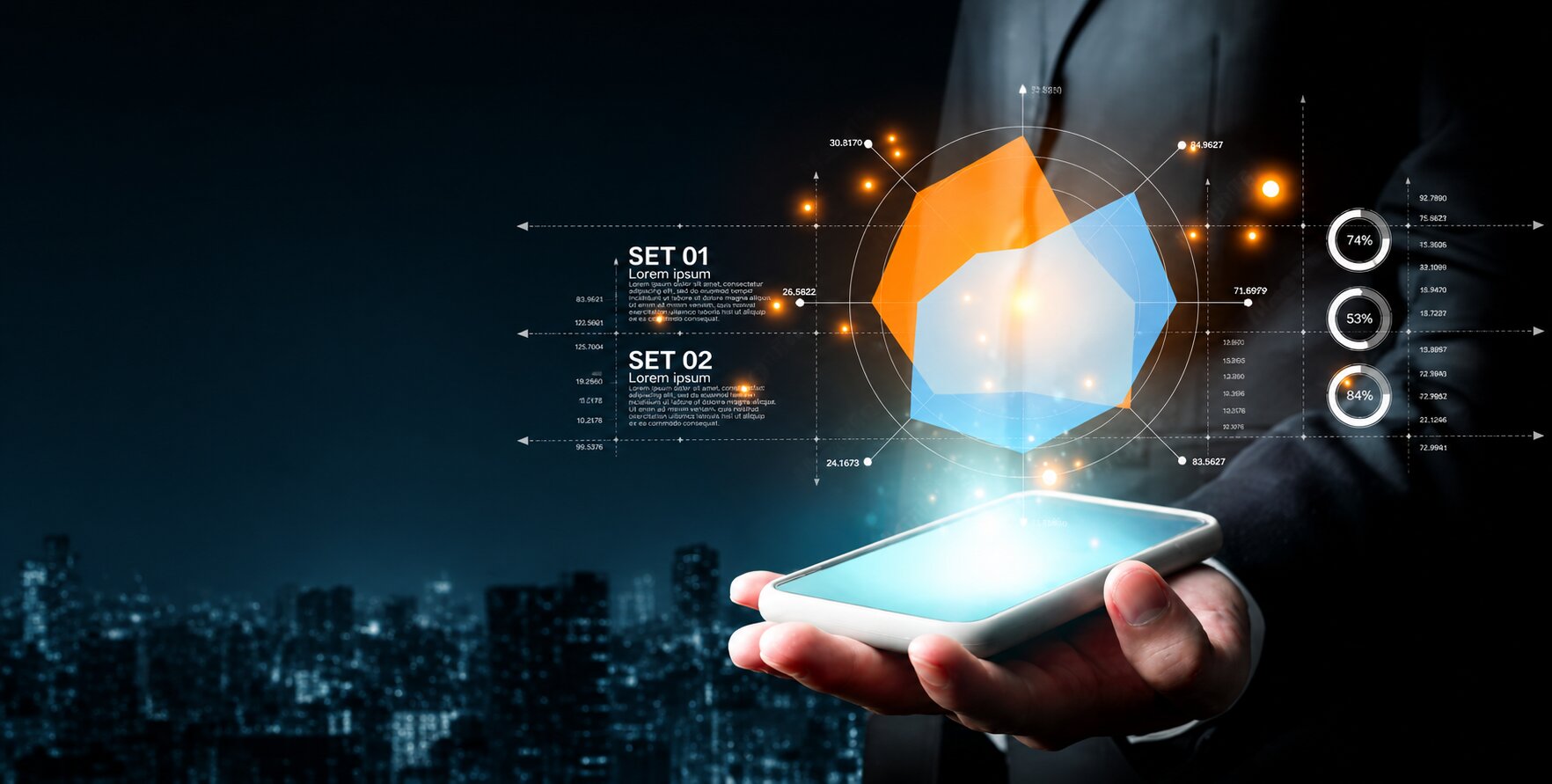 Smart mobile application development Banner